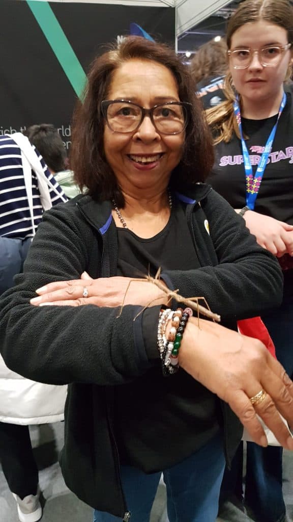 Member of our Independent Charity Organisation at New Scientist live event